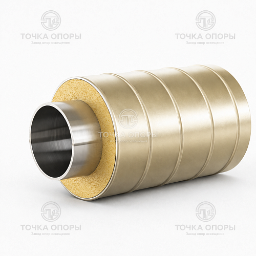 Труба ППУ стальная оболочка 775х630х8 мм ГОСТ 30732-2006