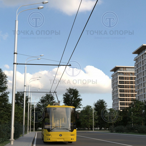 Опора контактной сети ТФГ-1500-10,0-01