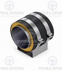 Скользящая опора СПОн 1420/1600.100 подкладная надземная для труб в ППУ